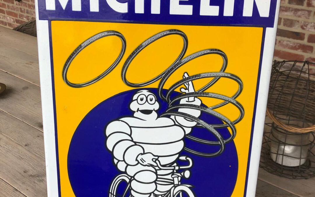 Michelin Emaille Reclame Bord