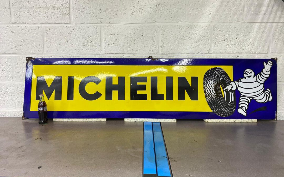 Michelin Emaille Reclame Bord