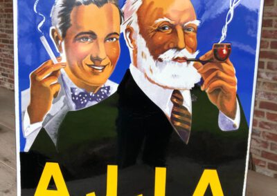 Ajja Emaille Reclame Bord